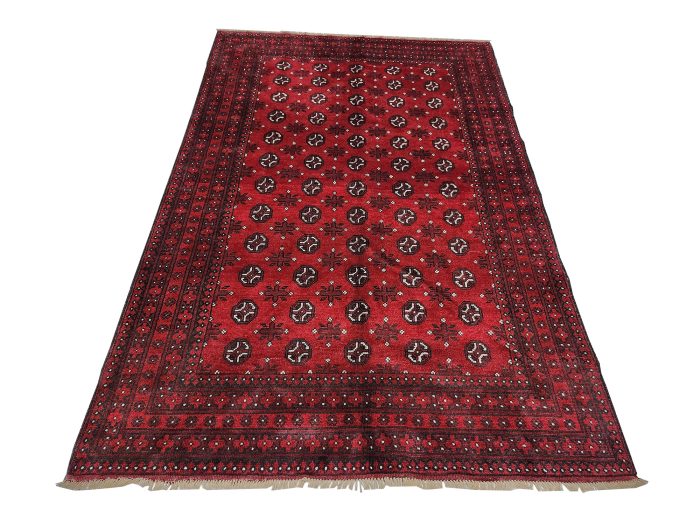 Red Afghan Carpet