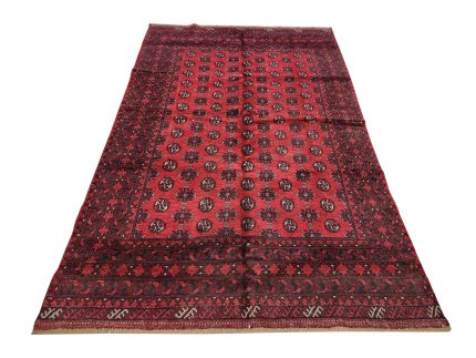 Red Afghan Carpet